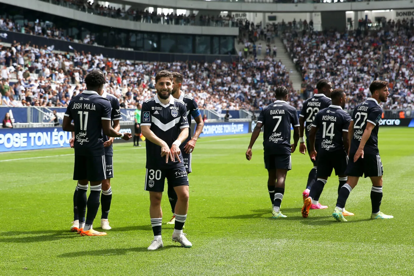 30 Zuriko DAVITASHVILI (fcgb) during the Ligue 2 BKT match between Bordeaux and Caen on May 6, 2023 in Bordeaux, France. (Photo by Romain Perrocheau/FEP/Icon Sport)