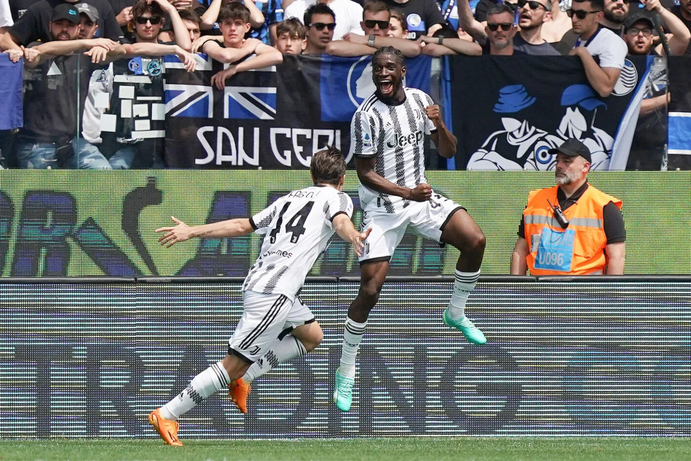 La Juve glace l’Atalanta