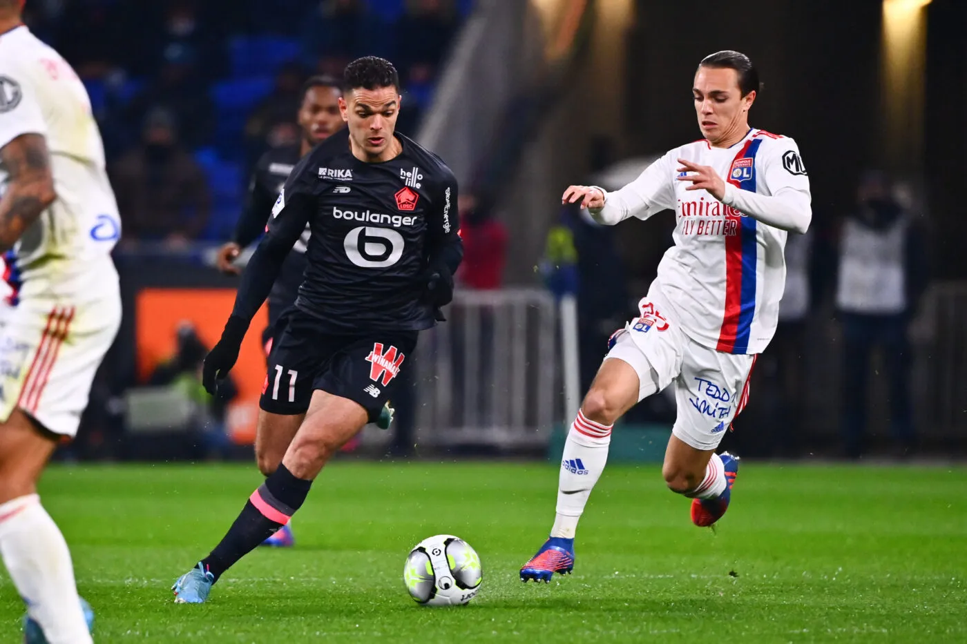 Hatem Ben Arfa allume Jean-Michel Aulas