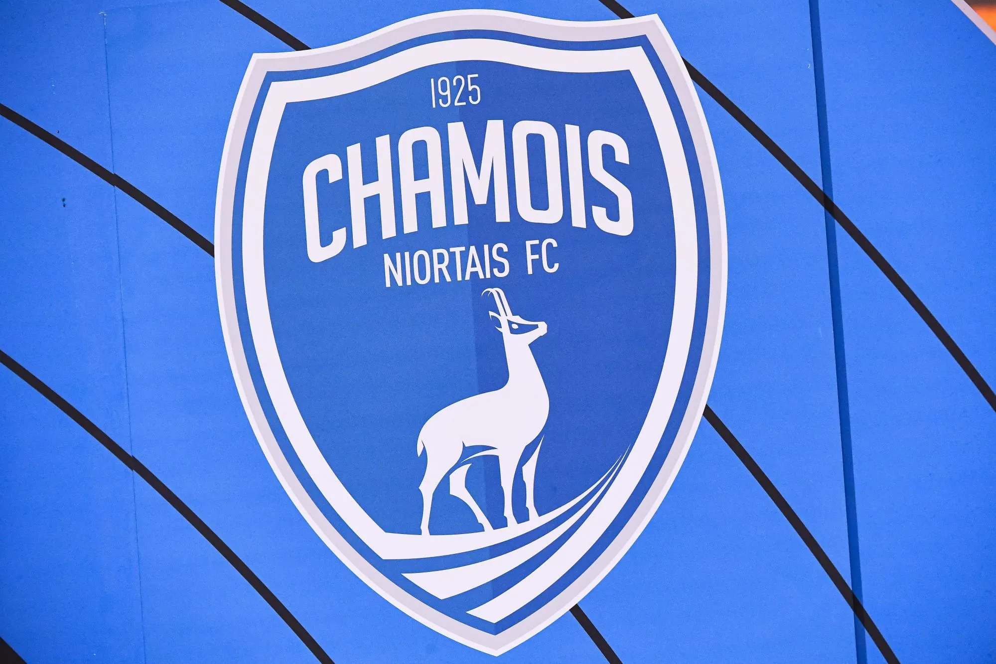 Illustration picture of Niort logo ahead of the French Ligue 2 BKT soccer match between Chambly Oise and Chamois Niortais at Pierre Brisson stadium on January 27, 2021 in Beauvais, France. (Photo by Baptiste Fernandez/Icon Sport)
