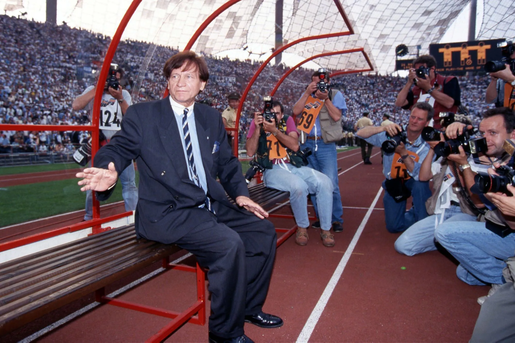 Raymond Goethals &#8211; 26.05.1993 &#8211; Marseille / AC Milan &#8211; Finale de la Ligue des champions 1993