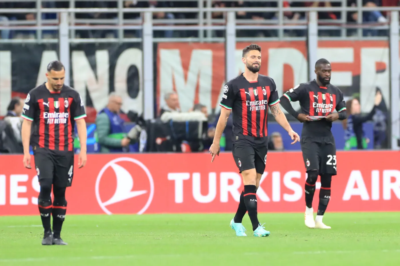 Les notes du Milan