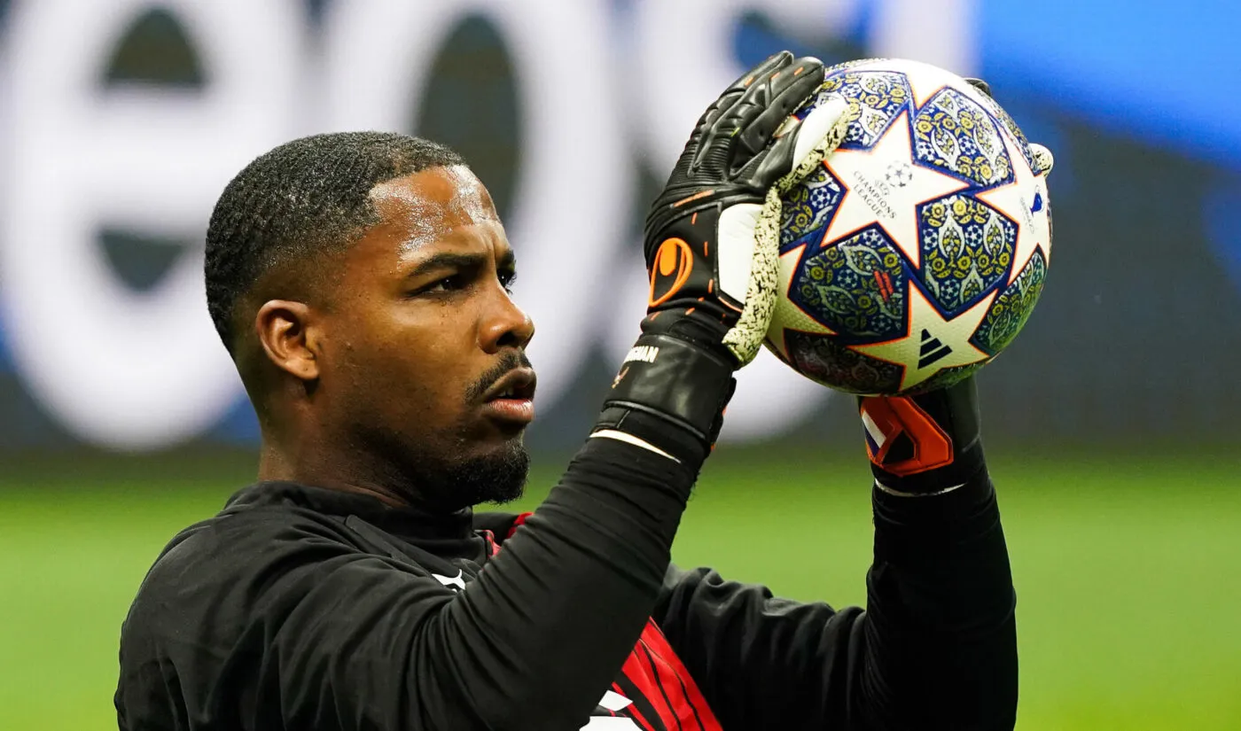 Foto Spada/LaPresse 12 Aprile 2023 - Milano , Italia - sport, calcio - Ac Milan vs Napoli - Champions League 2022/2023 - Quarti di finale - Stadio San Siro Nella foto: