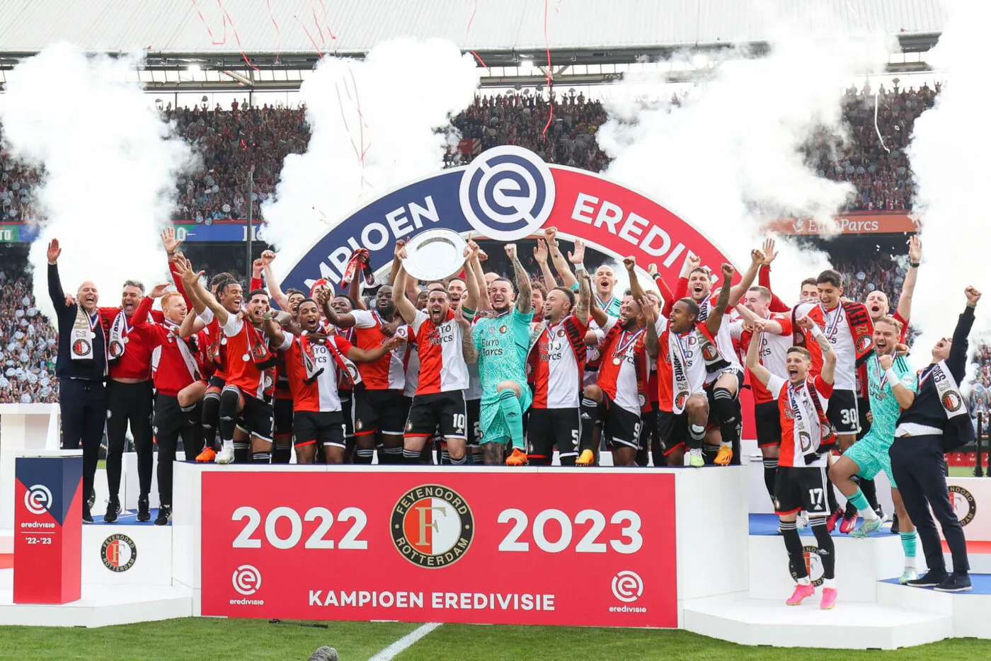 Le Feyenoord Rotterdam sacré champion des Pays-Bas