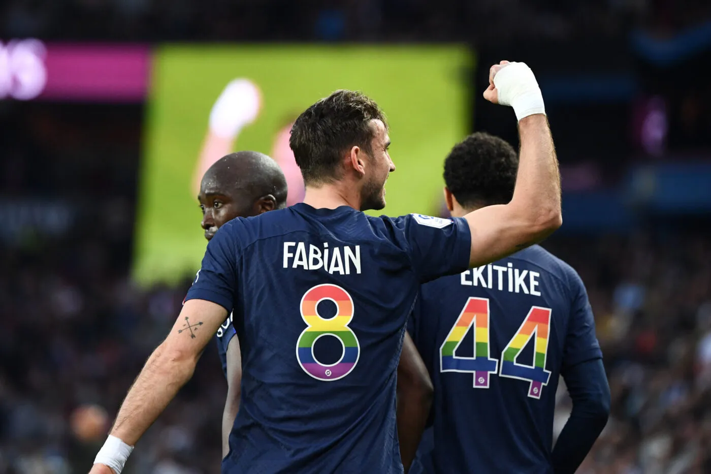08 Fabian RUIZ (psg) during the Ligue 1 Uber Eats match between PSG and Ajaccio at Parc des Princes on May 13, 2023 in Paris, France. (Photo by Christophe Saidi/FEP/Icon Sport)