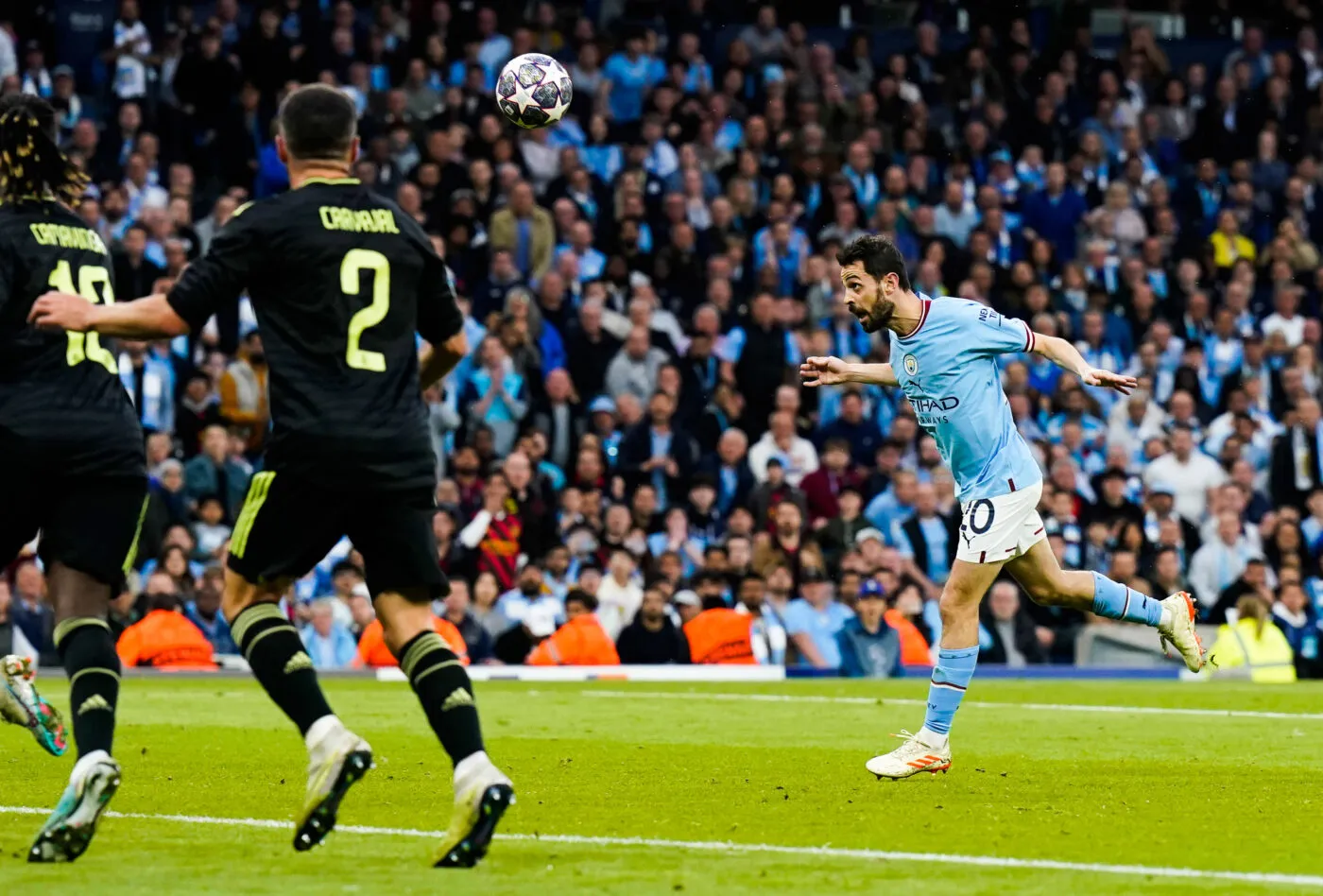 Bernardo Silva, le tour d'honneur