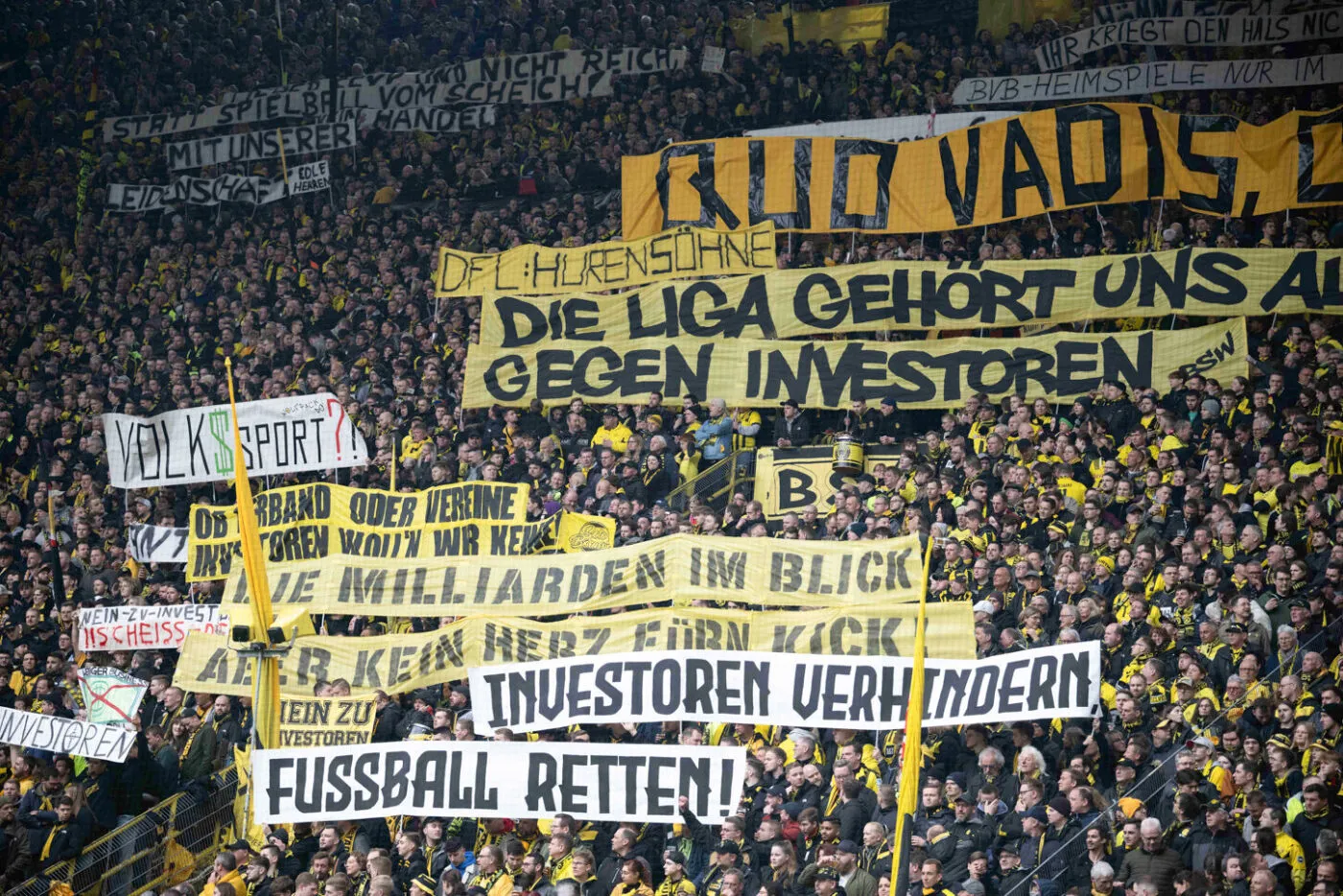 Les clubs allemands votent contre l’arrivée d’investisseurs privés en Bundesliga