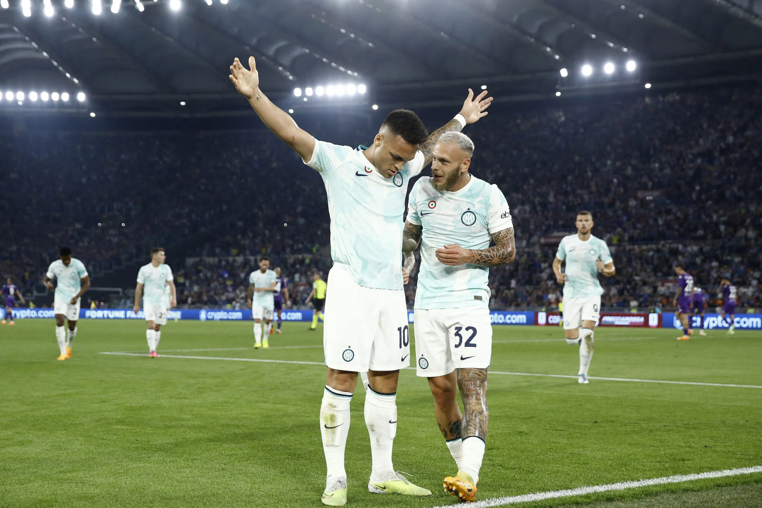 L'Inter s'adjuge la Coppa face à la Viola