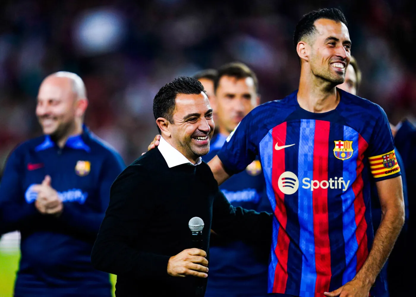 Xavi revient avec amertume sur les départs de ses amis Piqué, Alba et Busquets