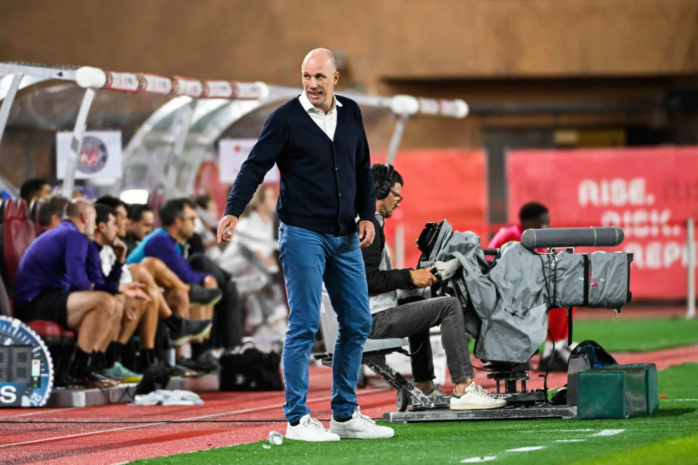 Philippe CLEMENT head coach of Monaco during the Ligue 1 Uber Eats match between Monaco and Toulouse FC at Stade Louis II on June 3, 2023 in Monaco, Monaco. (Photo by Pascal Della Zuana/Icon Sport)