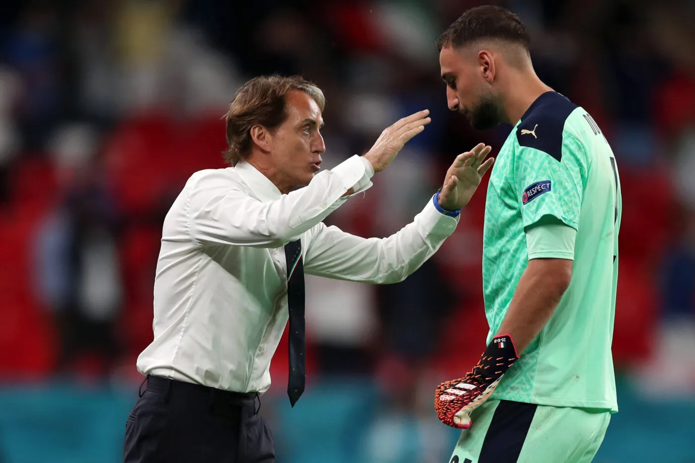 Roberto Mancini répond à Gianluigi Donnarumma : « S'ils ne s'amusent pas, c'est un problème »