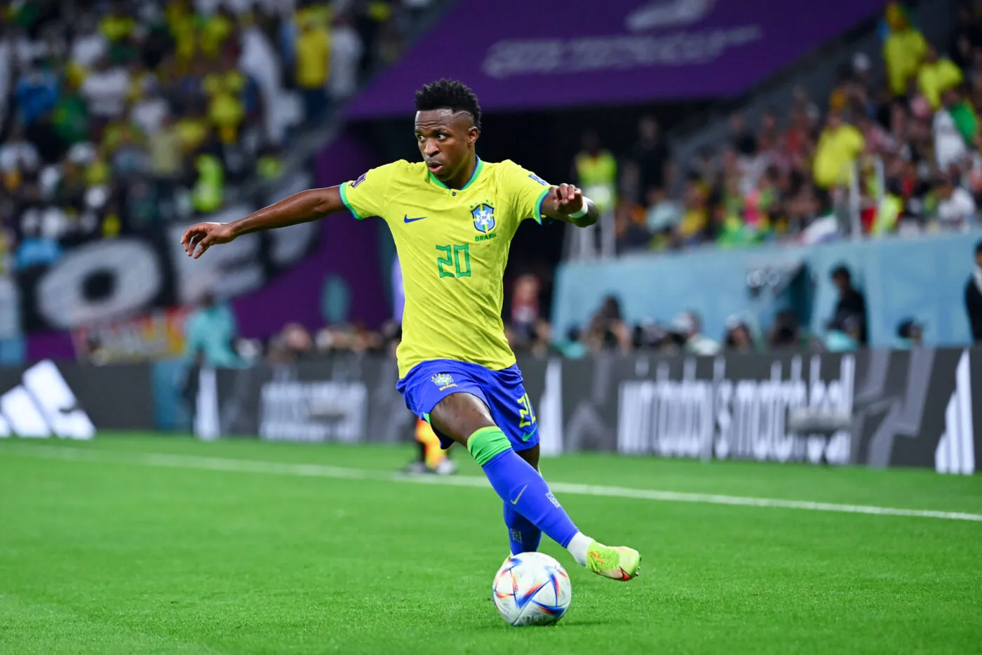 Un ami de Vinícius victime de racisme avant le match entre le Brésil et la Guinée