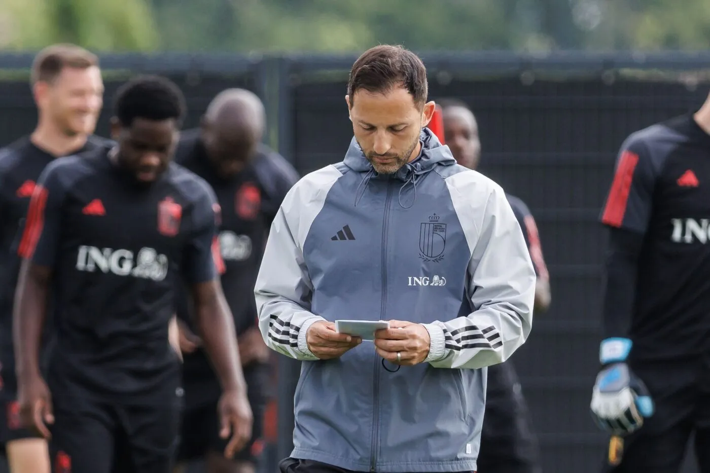 Domenico Tedesco « surpris et choqué » par le départ de Thibaut Courtois du rassemblement belge