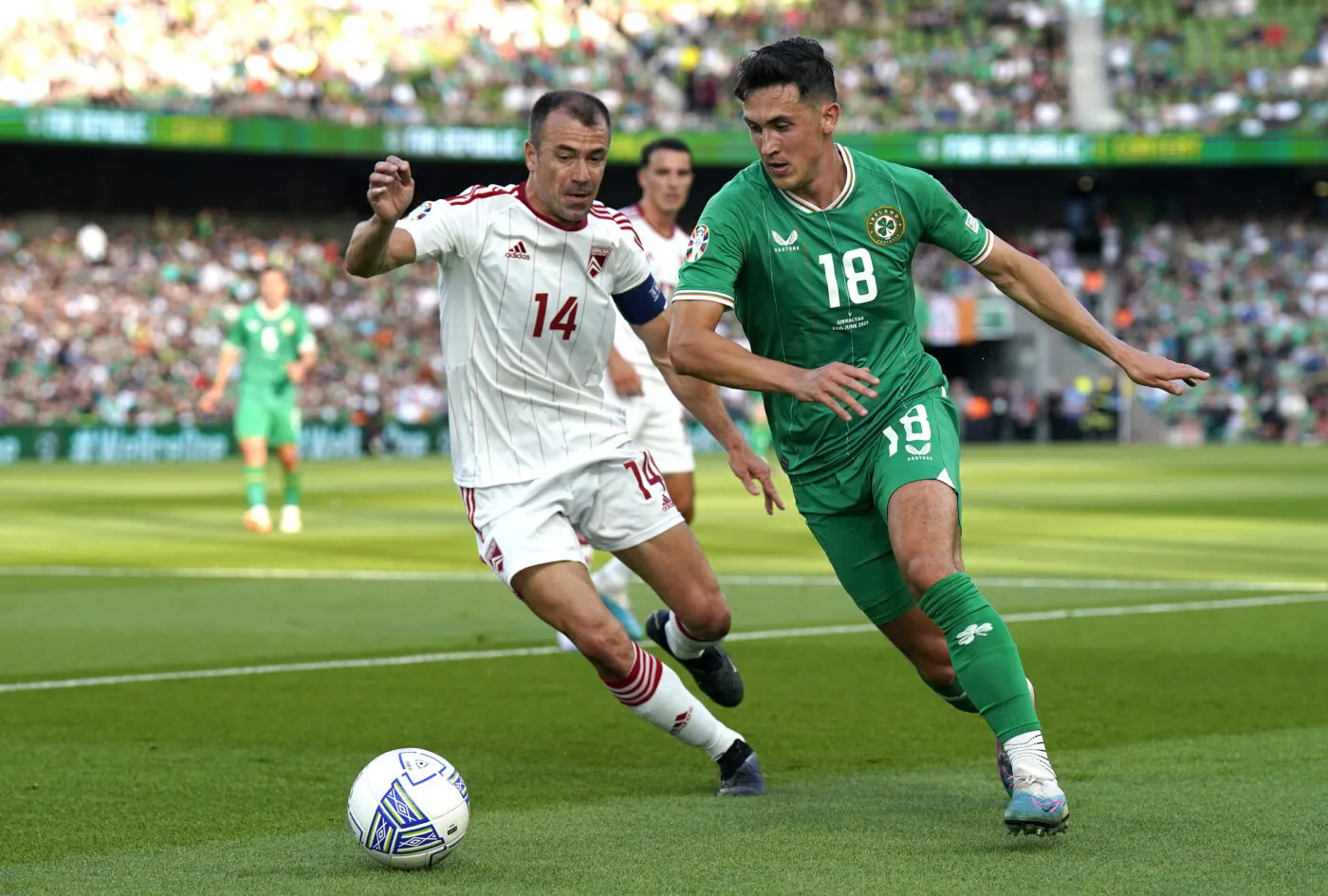 L'Irlande s'impose sans briller contre Gibraltar