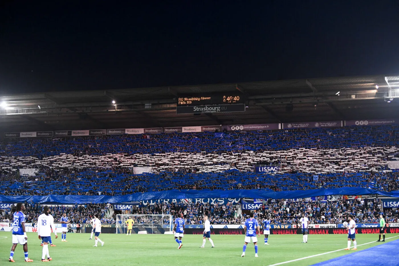 Les ultras strasbourgeois s'interrogent sur l'arrivée des nouveaux actionnaires