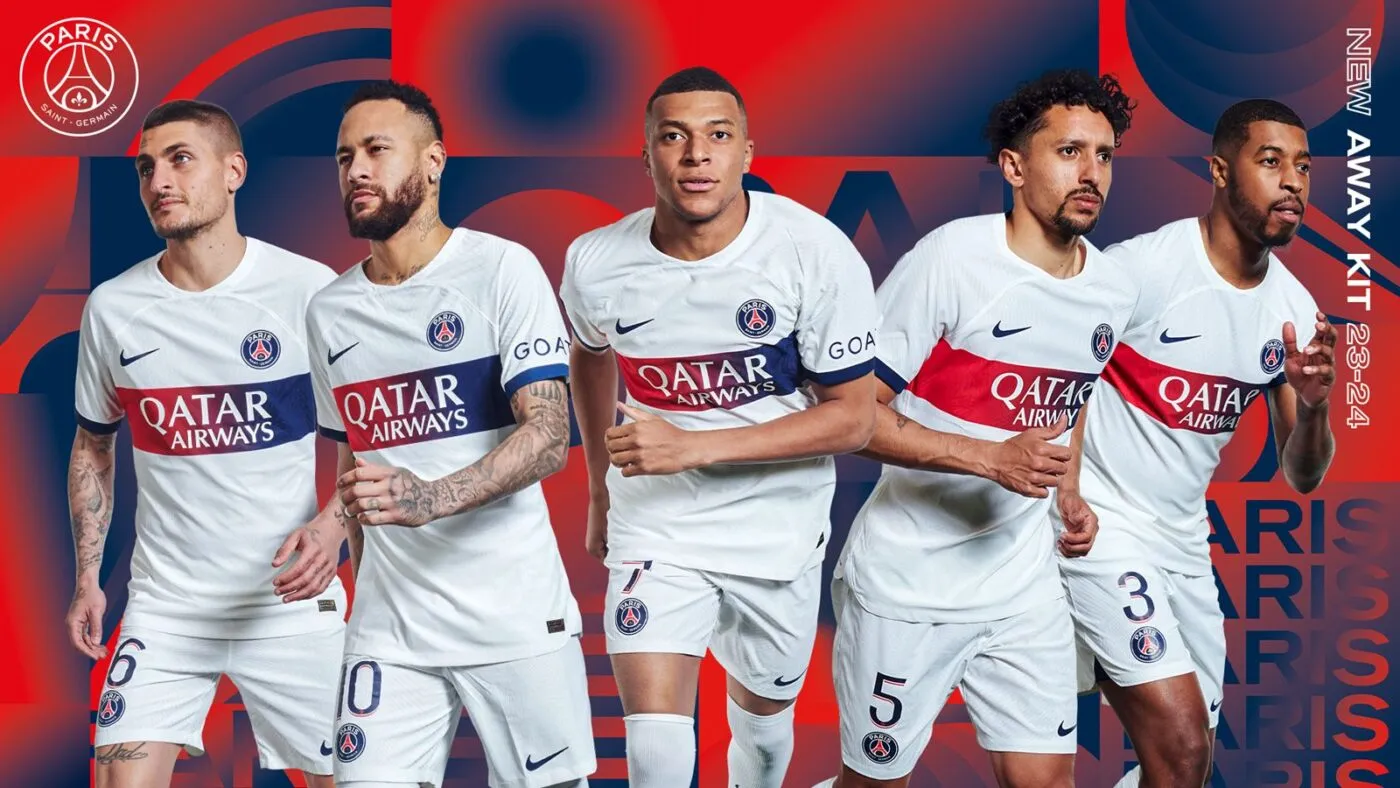 Le PSG dévoile son maillot extérieur... avec Mbappé en vedette