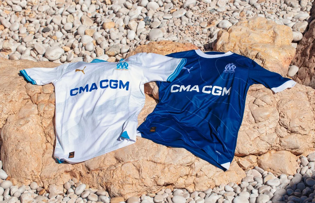 L'OM dévoile ses nouveaux maillots pour la saison prochaine