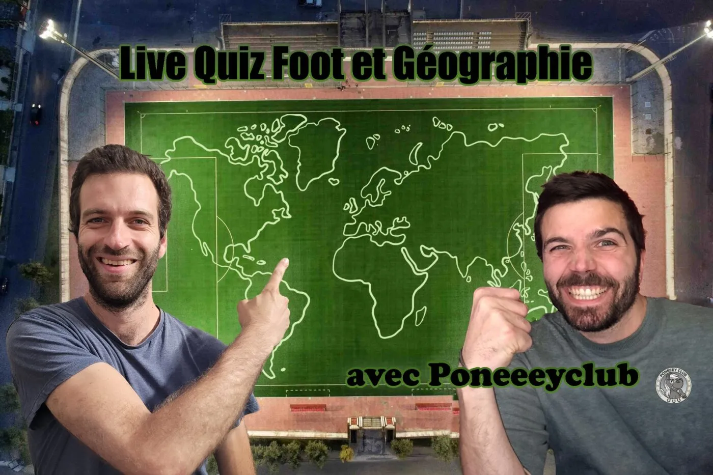 Tente de battre le meilleur score du quiz Twitch spécial "Foot &amp; Géo"