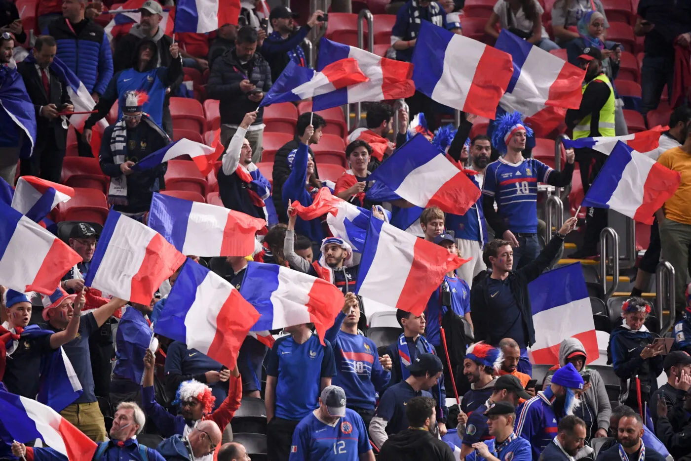 Illustration during the FIFA World Cup 2022, Quarterfinal match between France and England at Al Bayt Stadium on December 10, 2022 in Al Khor, Qatar. (Photo by Anthony Bibard/FEP/Icon Sport)