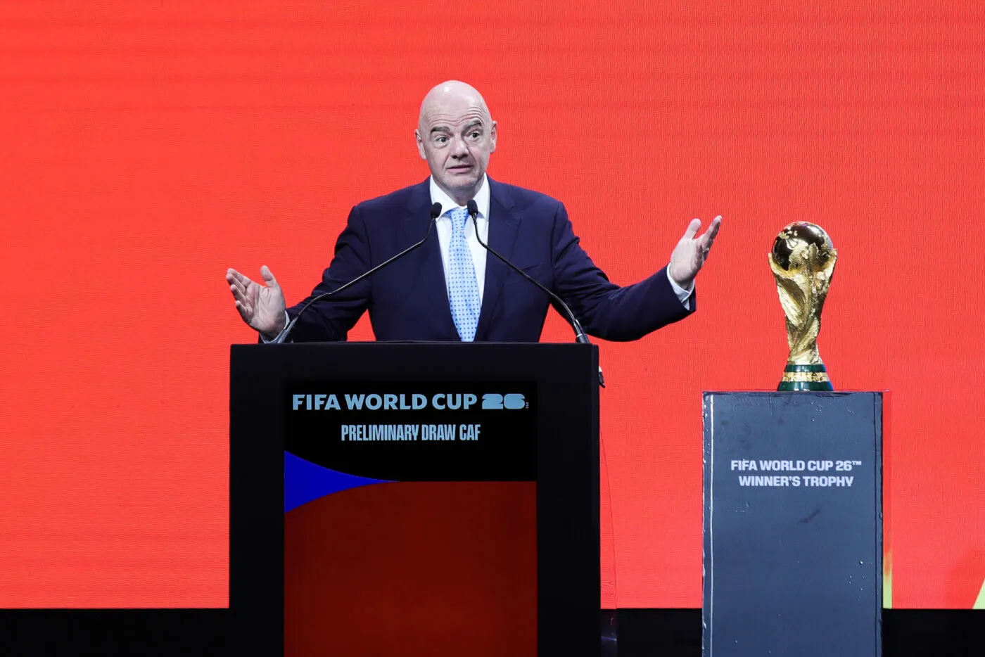 Gianni Infantino a passé moins d’une semaine au Mondial… avant de rentrer à Tahiti