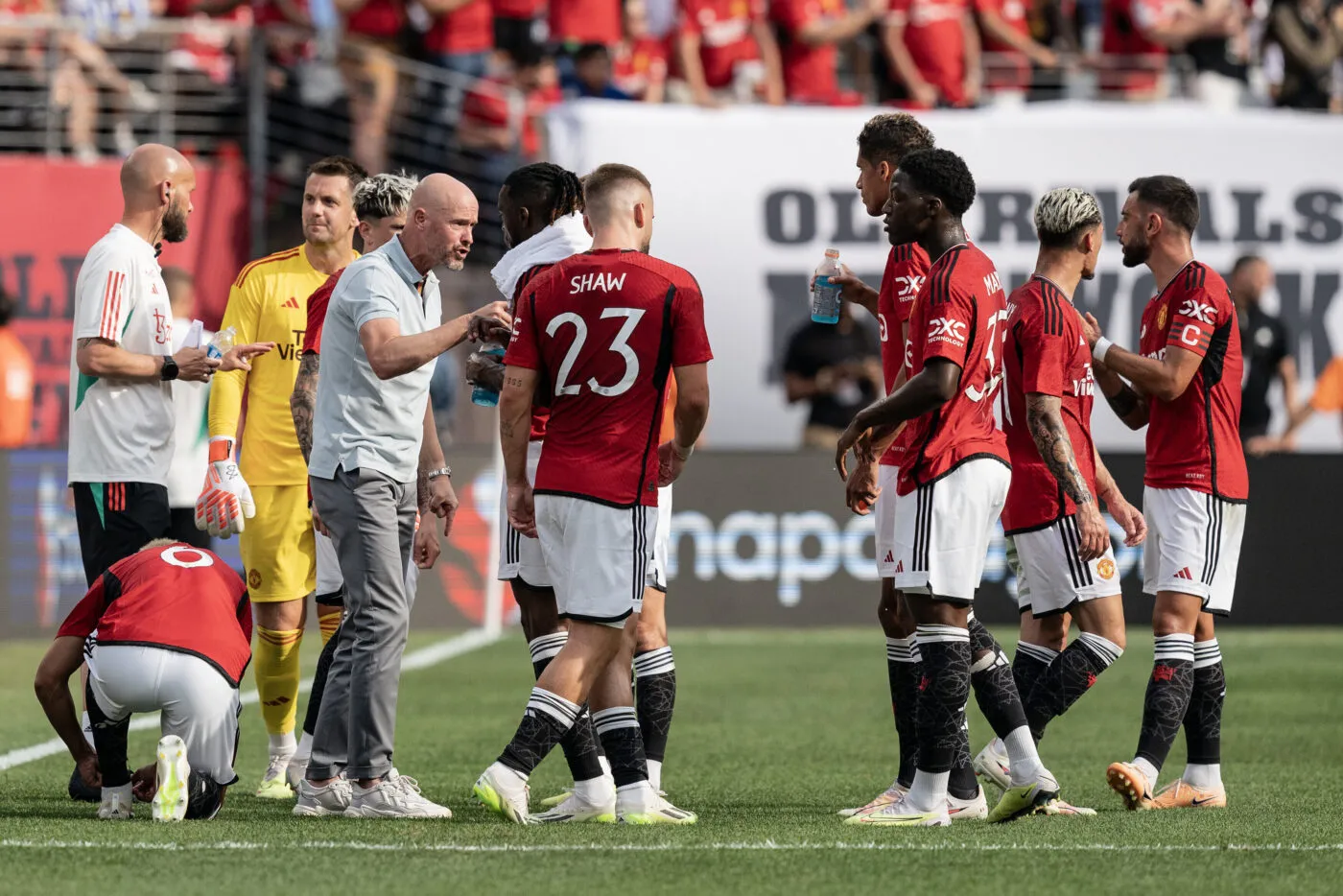 Amical : Manchester United chute contre Dortmund, Ten Hag fustige sa défense