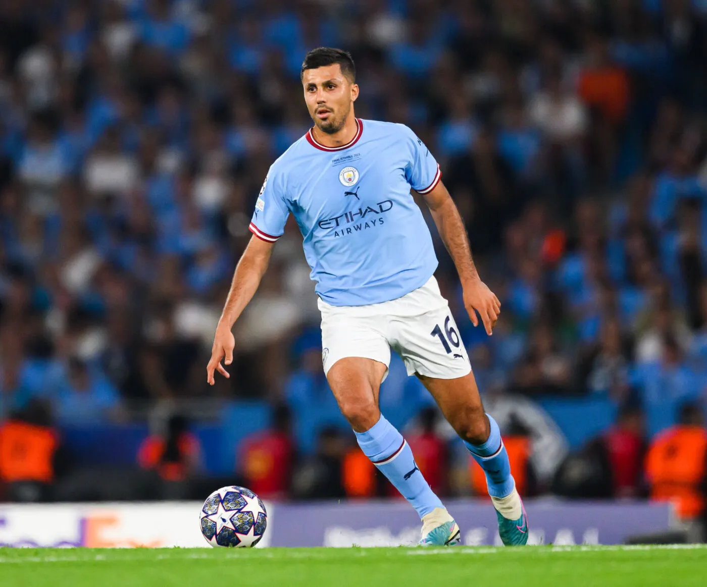 Manchester City's Rodri during the Champions League Final in Istanbul. - Photo by Icon sport