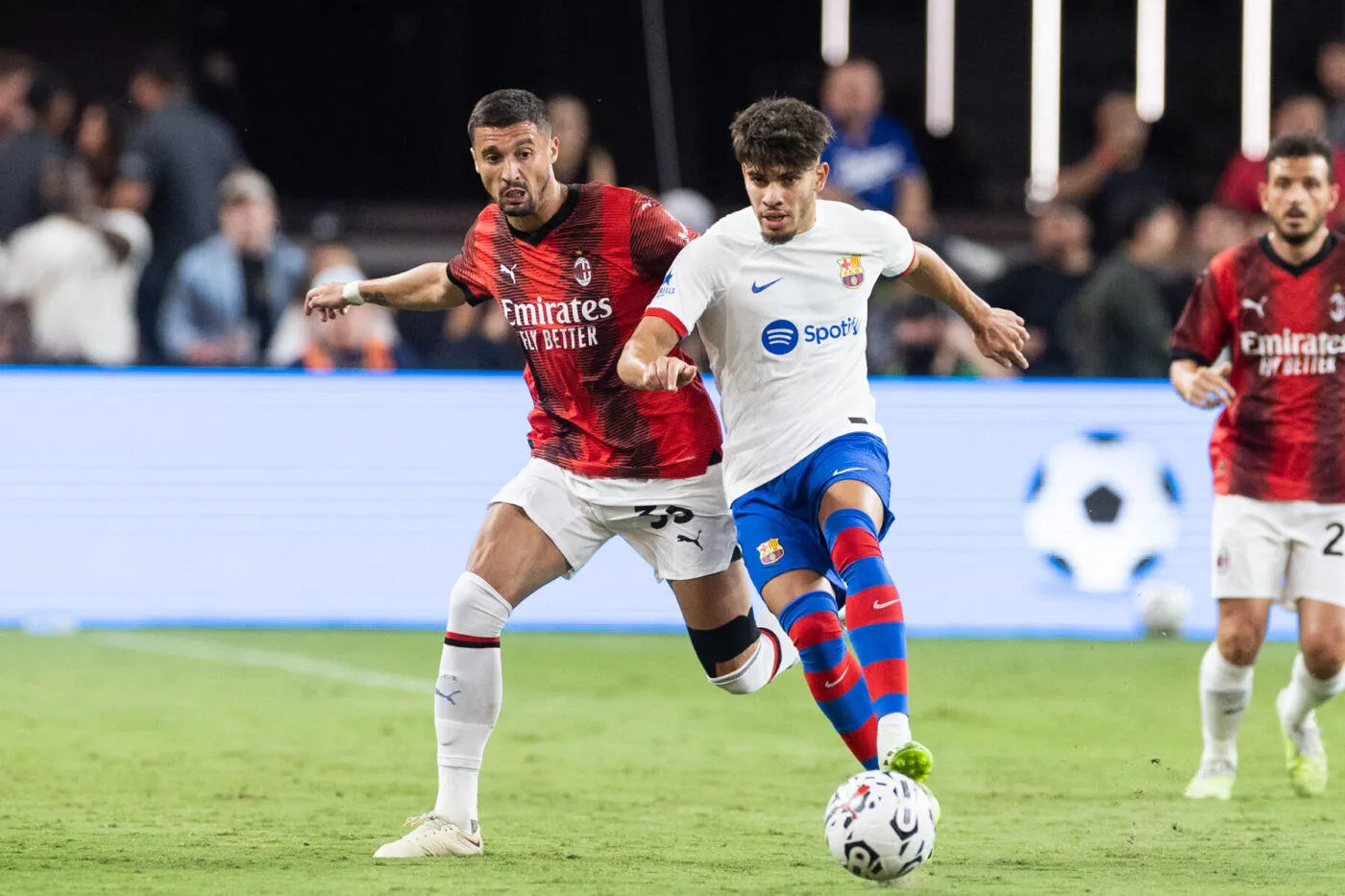 Grâce à un bijou d&rsquo;Ansu Fati, le Barça domine l’AC Milan