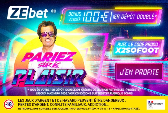 Bonus ZEbet : 100€ offerts DIRECT (Dépose 100€ et Mise avec 200€)