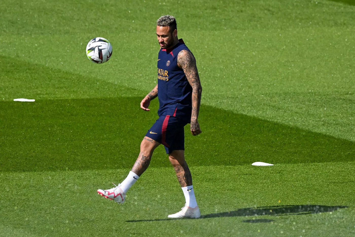 Football – Neymar a repris l'entraînement