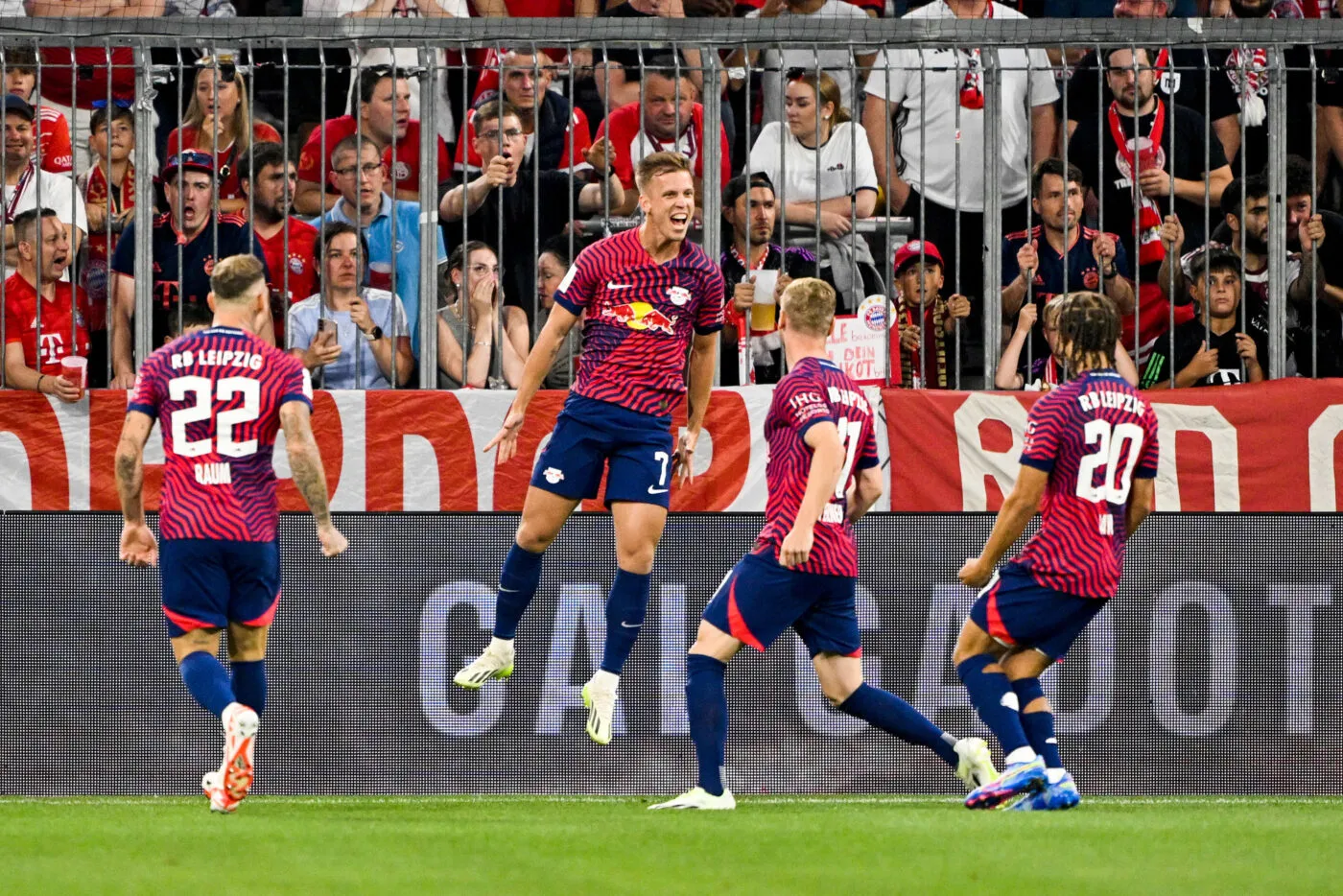 Olmo marche sur le Bayern et offre la Supercoupe à Leipzig