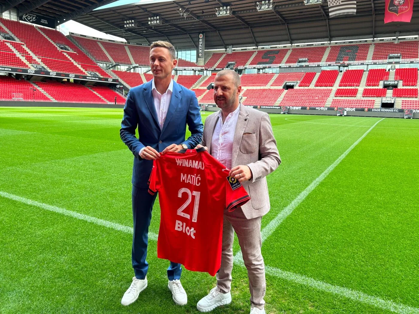 Nemanja Matić : « Rennes est le bon club pour moi aujourd&rsquo;hui<span style="font-size:50%">&nbsp;</span>»