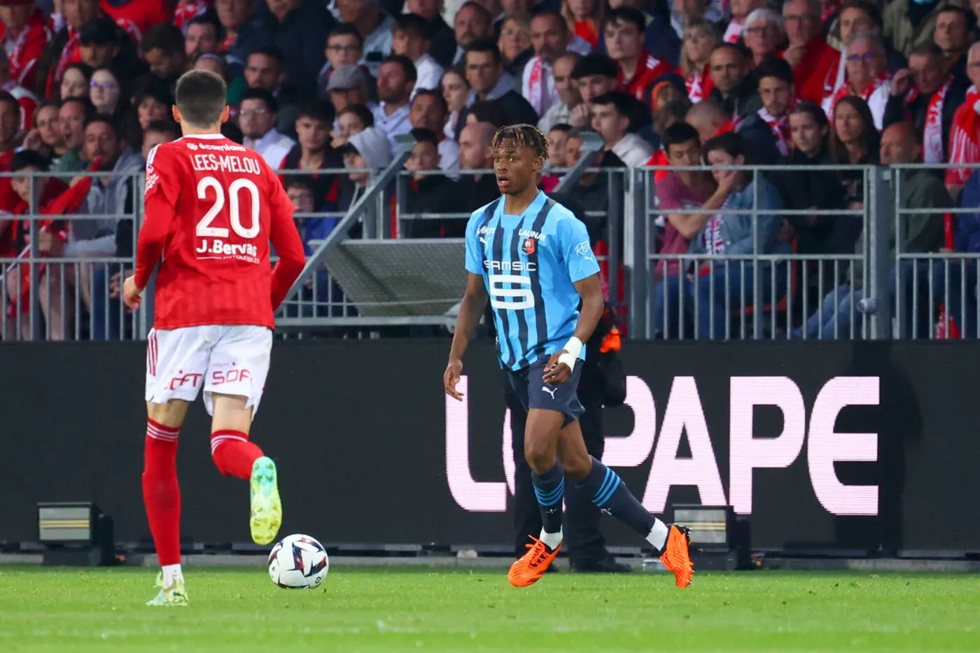 Plusieurs interdictions pour les supporters rennais à Brest