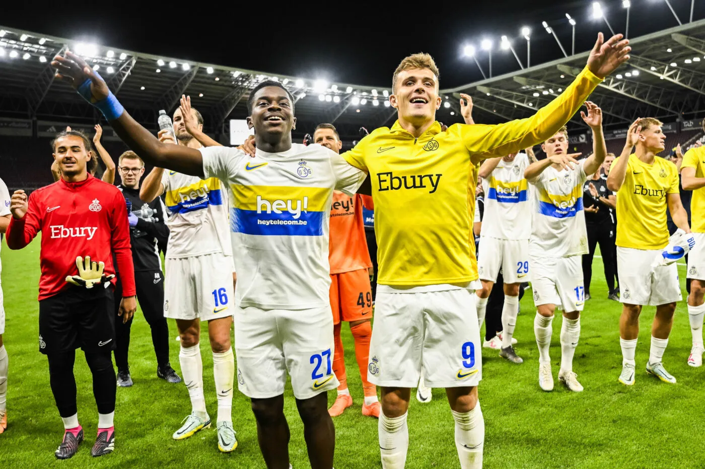 L’Union saint-gilloise célèbre son tirage face à Liverpool