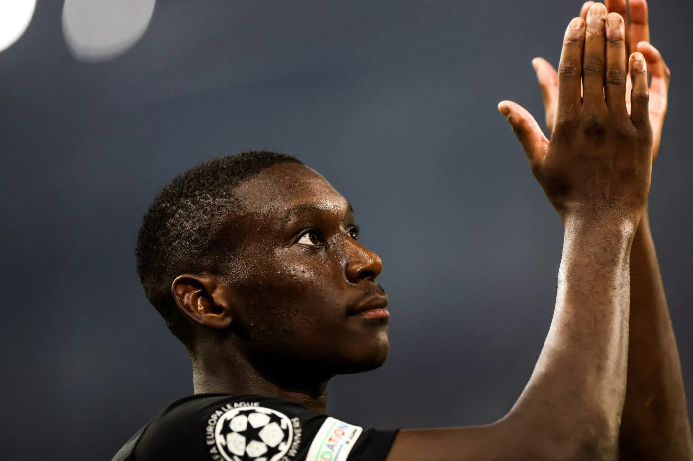 Randal KOLO MUANI of Frankfurt during the UEFA Champions League match between Marseille and Eintracht Frankfurt at Orange Velodrome on September 13, 2022 in Marseille, France. (Photo by Johnny Fidelin/Icon Sport)