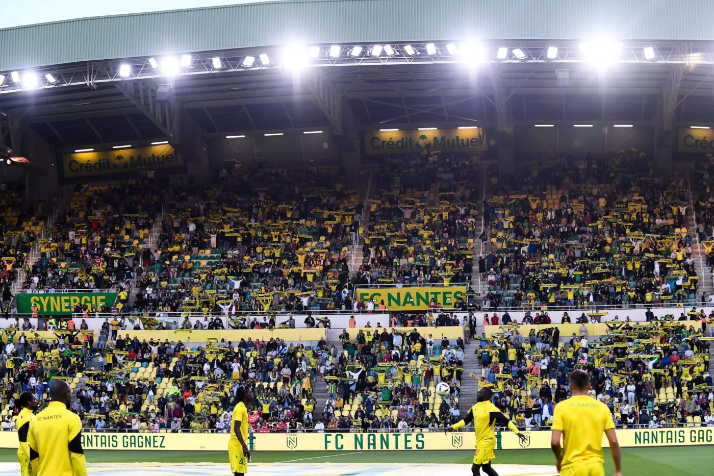 Illustration during the Ligue 1 Uber Eats match between Football Club de Nantes and Association Sportive de Monaco Football Club at Stade de la Beaujoire on August 25, 2023 in Nantes, France. (Photo by Philippe Lecoeur/FEP/Icon Sport)