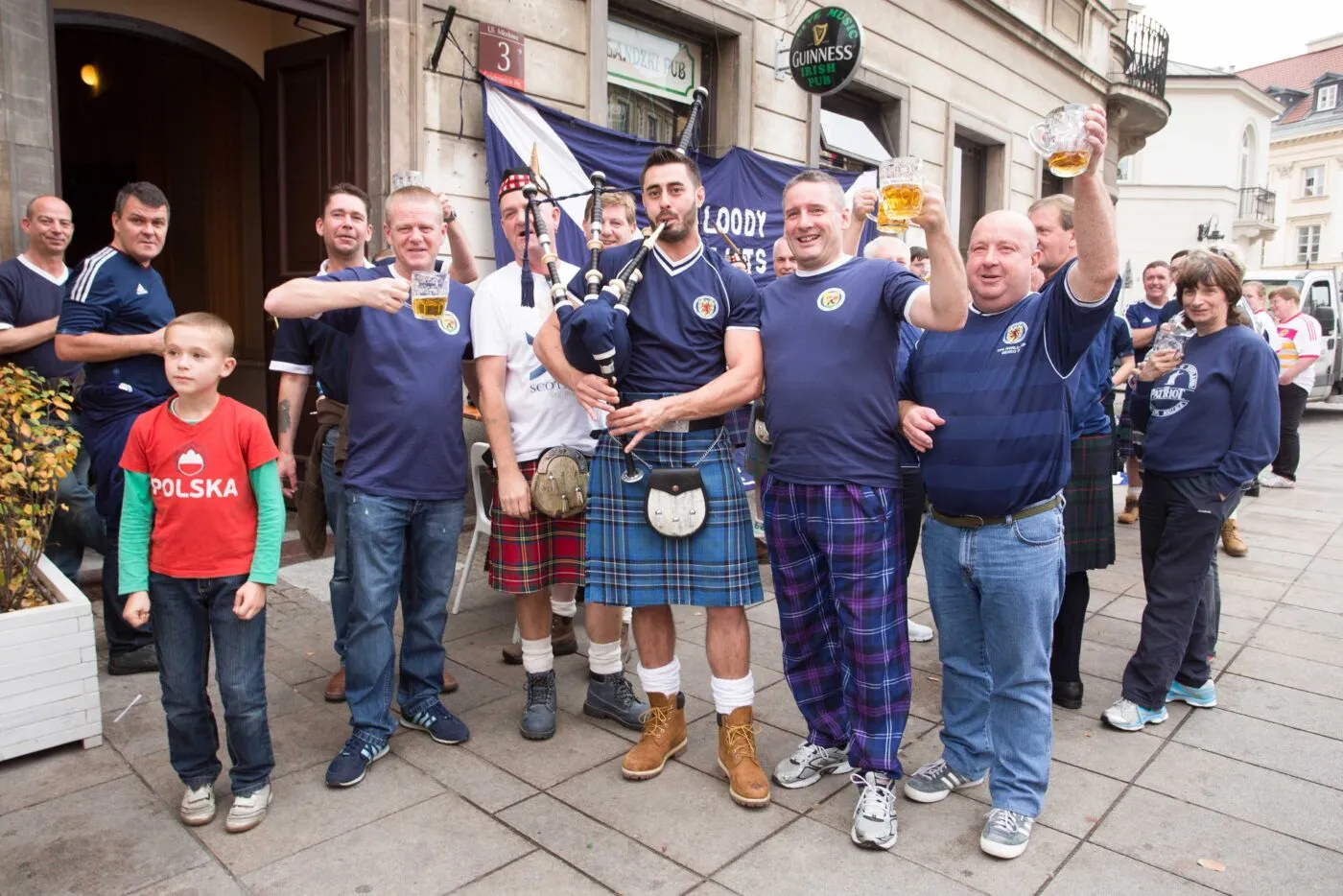 Écosse : bière et match !