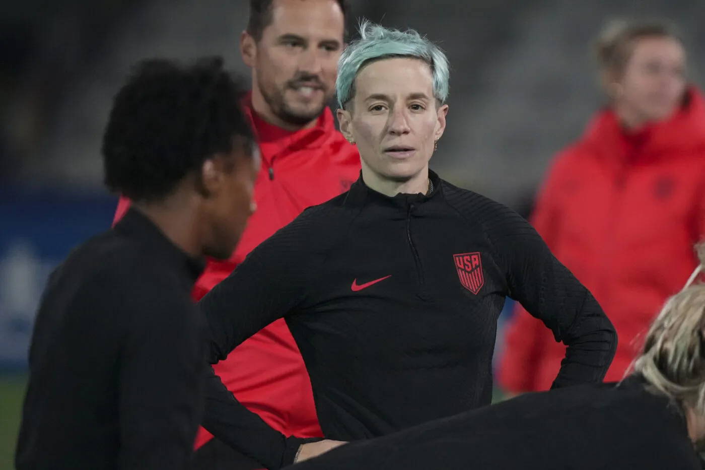 Megan Rapinoe a disputé son dernier match international