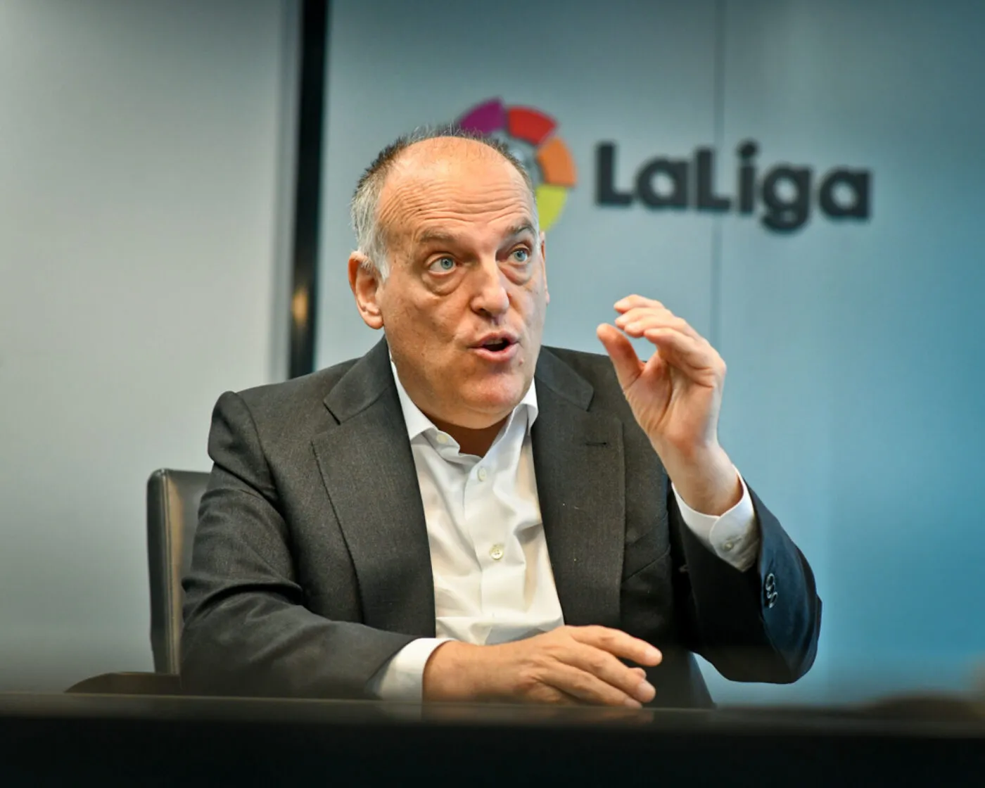 Pour Tebas, Mbappé a « 70-80% de chances » de rejoindre la Liga l&rsquo;été prochain