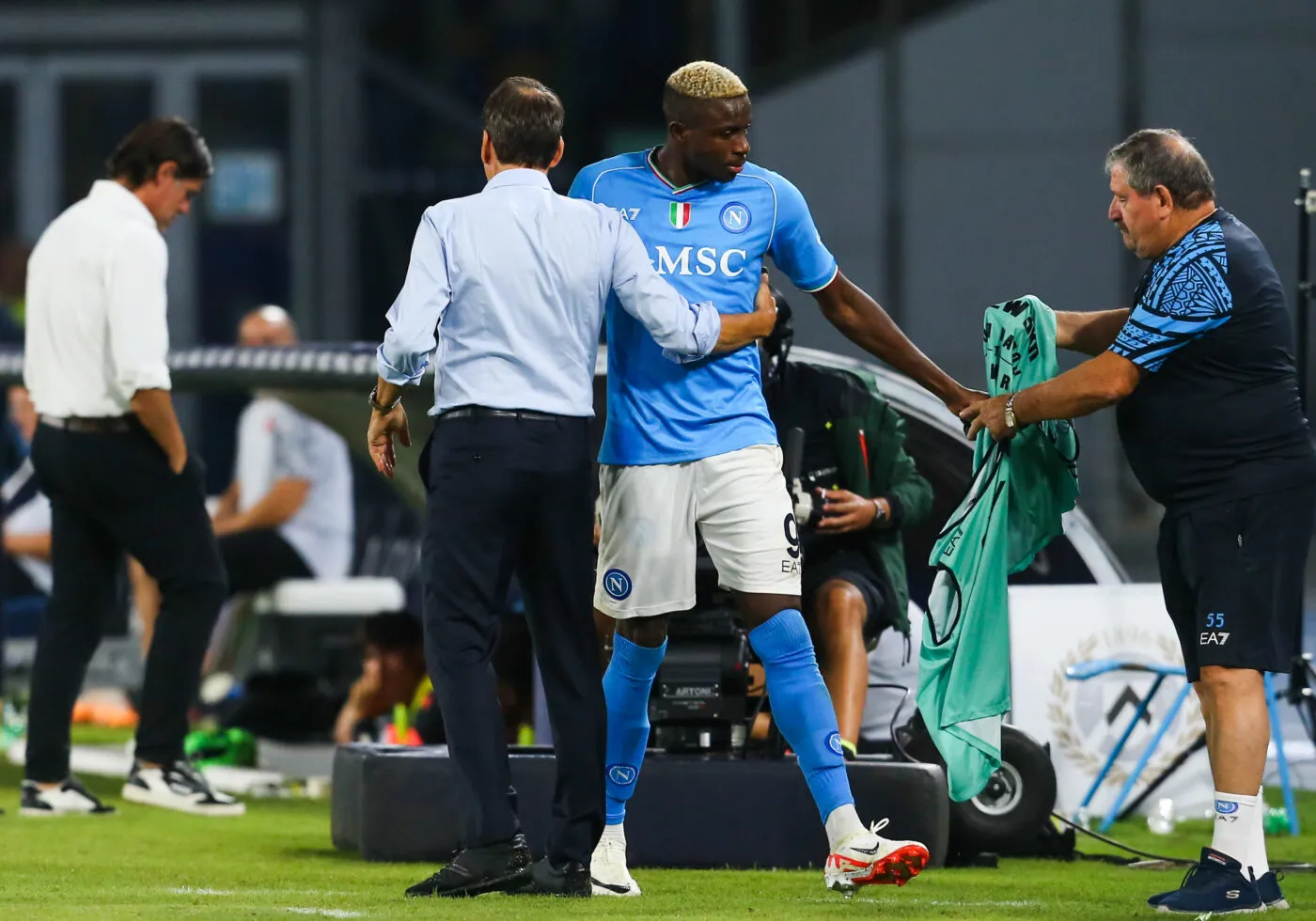 Rudi Garcia calme le jeu sur la situation de Victor Osimhen