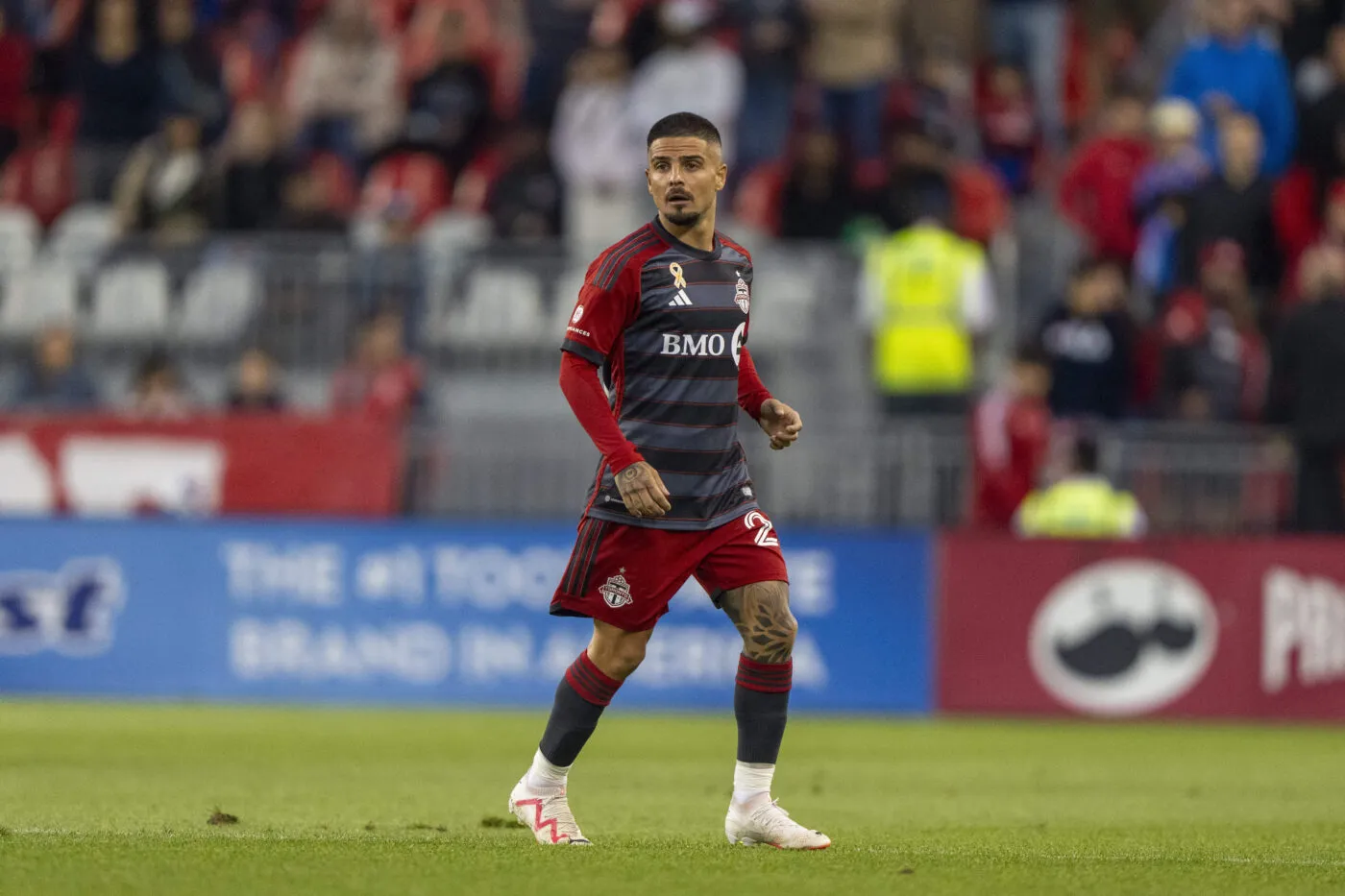 Quand Lorenzo Insigne s&#8217;embrouille avec un supporter de Toronto