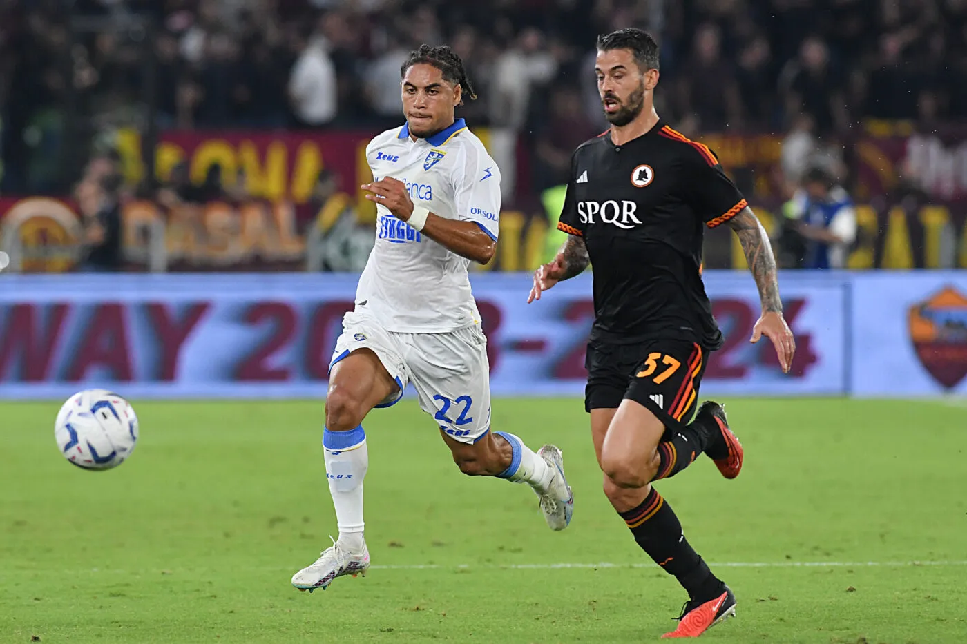 L&rsquo;arbitre de Roma-Frosinone victime de crampes