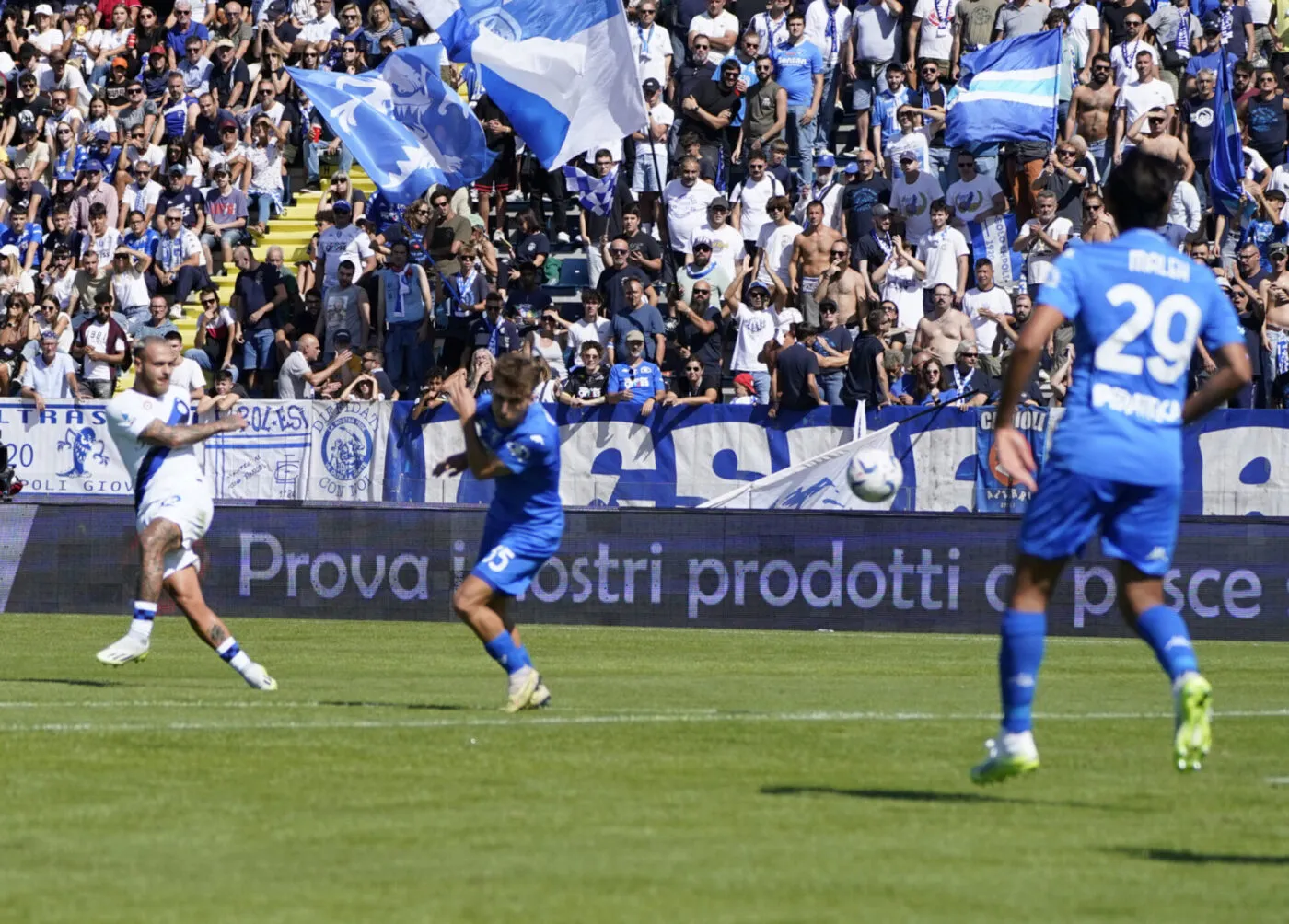 Foto Marco Bucco/LaPresse 24 Settembre 2023 - Empoli , Italia Sport, Calcio Empoli vs Inter - Campionato italiano di calcio Serie A TIM 2023/2024 - Stadio Castellani.
