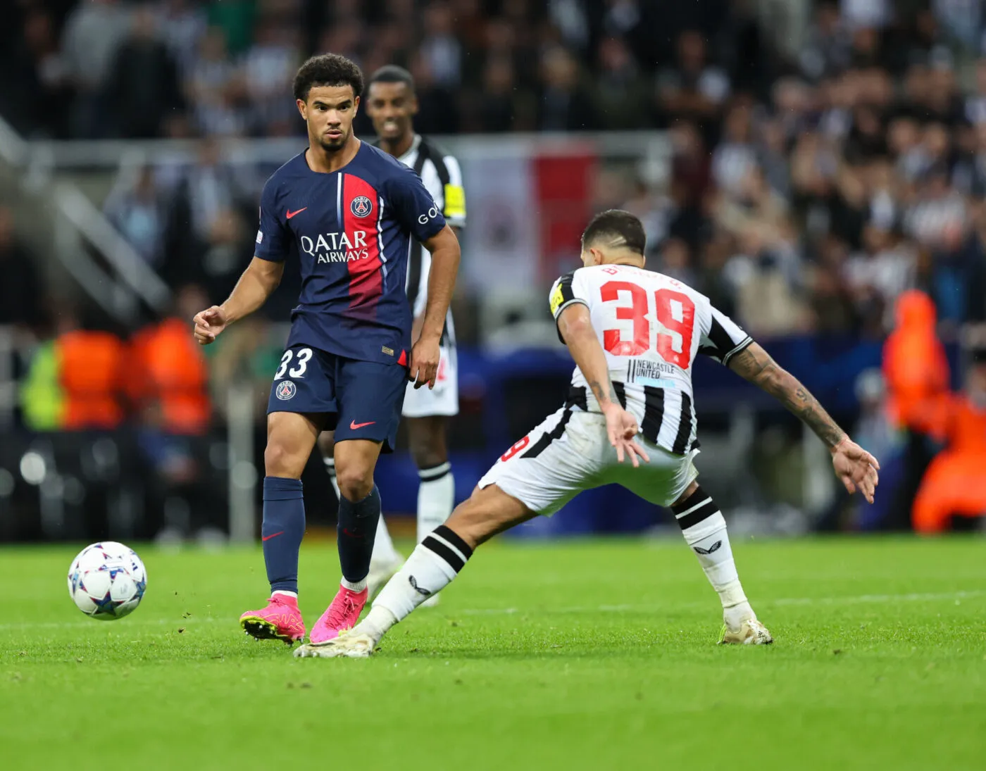 Warren Zaïre-Emery a battu un record contre Newcastle