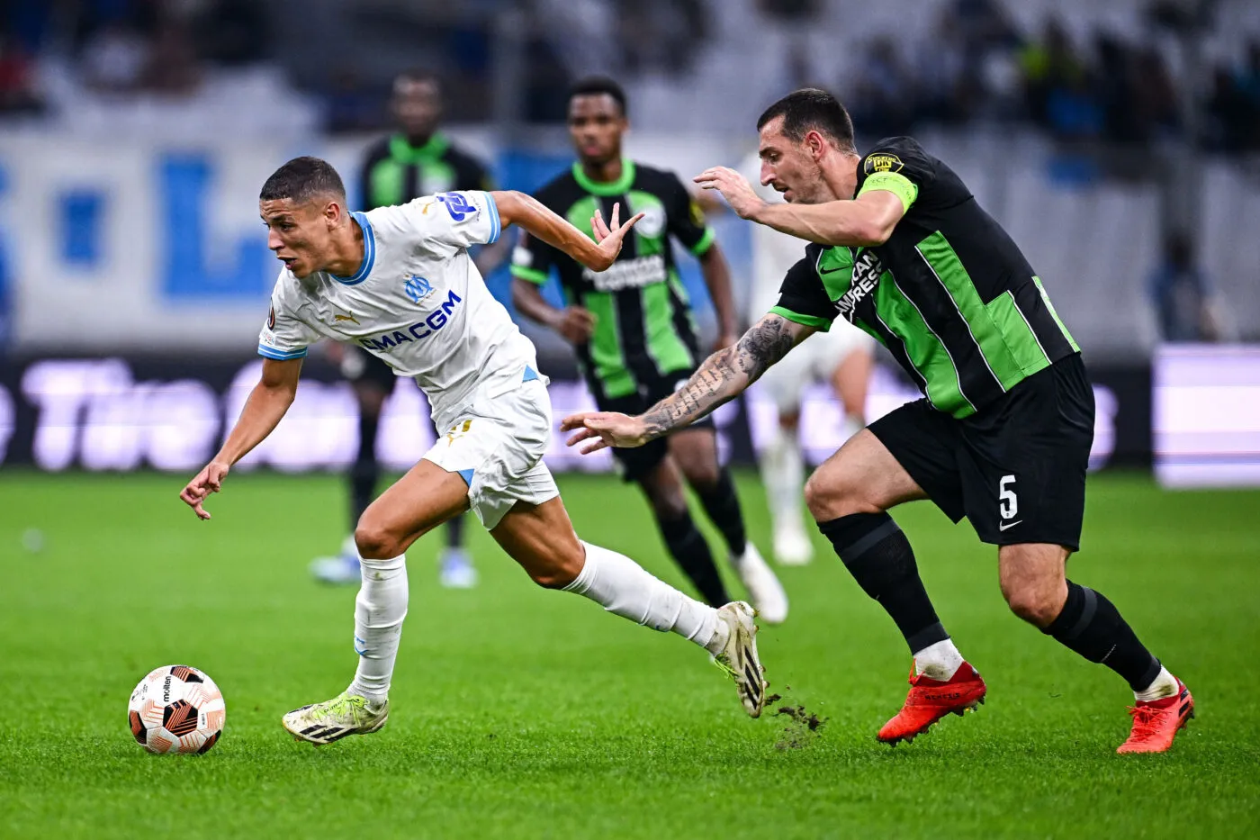 L&rsquo;OM rate le coche face à Brighton