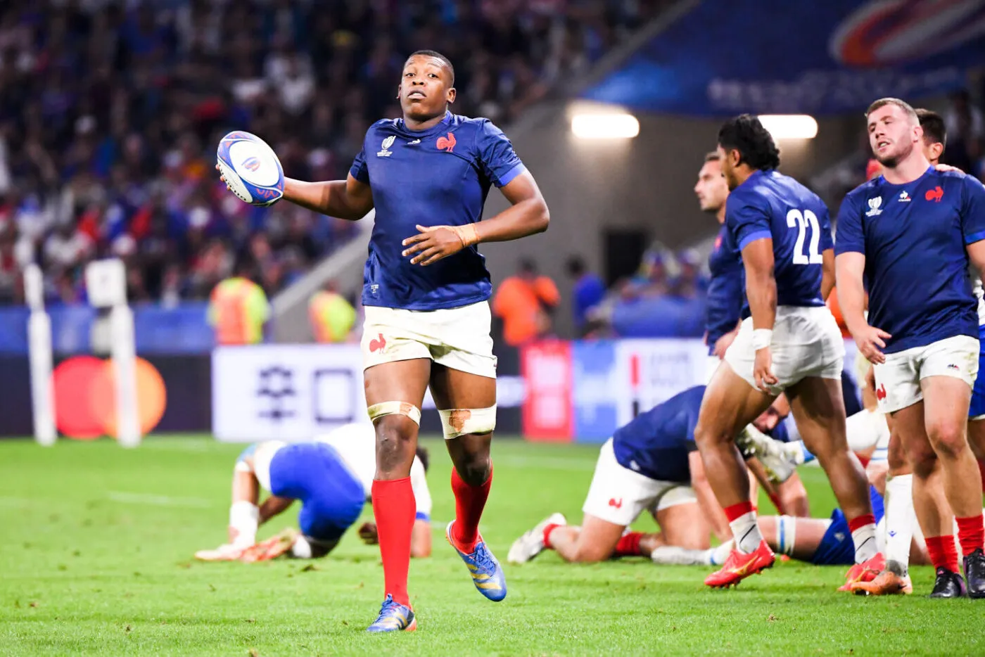 Les notes du XV de France contre l'Italie