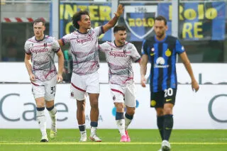 L'Inter rattrapée par Bologne