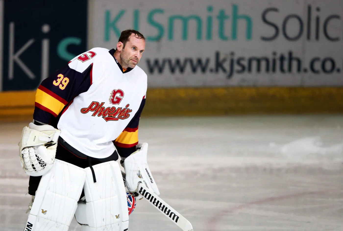 Quand Petr Cech brille&#8230; en hockey sur glace