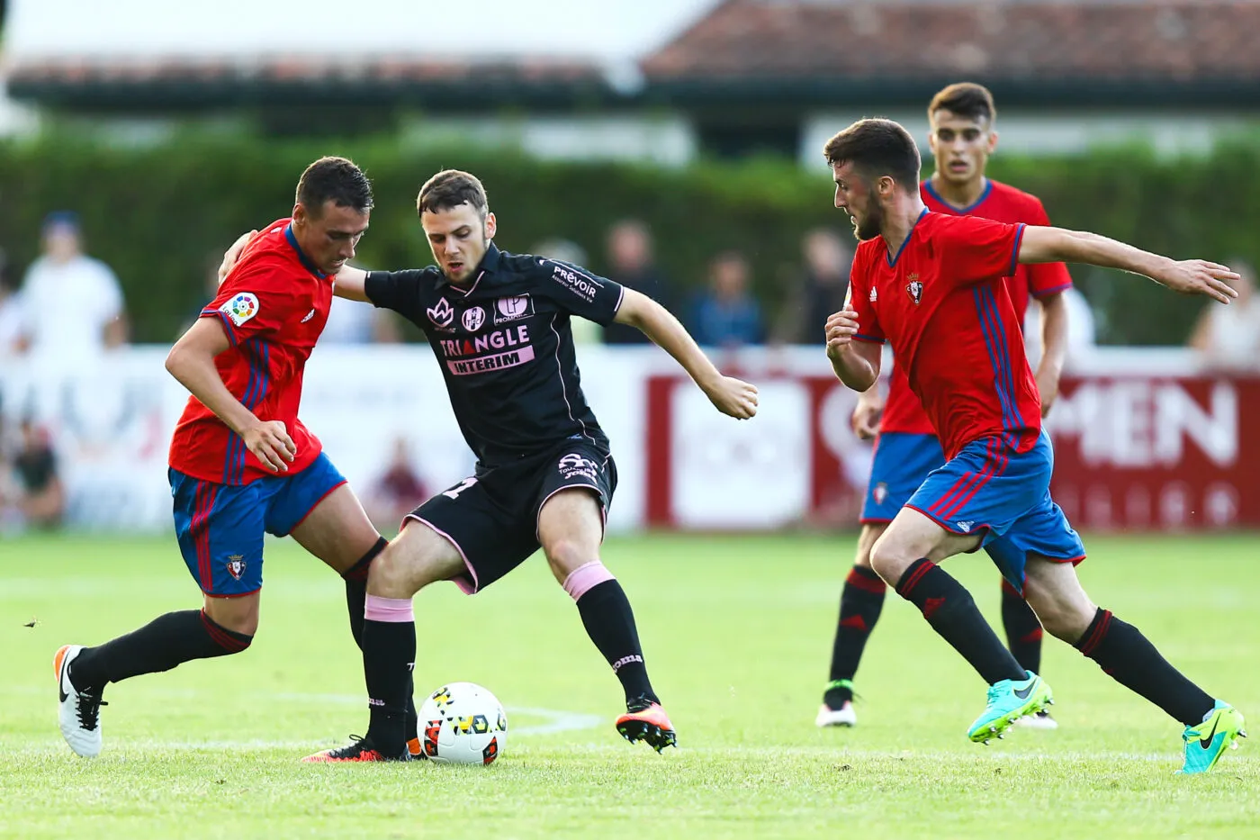 Jordan Sebban  of Toulouse during the Pre season friendly match between Toulouse Fc and Osasuna on July 22, 2016 in Hendaye, France. (Photo by Manuel Blondeau/Icon Sport)