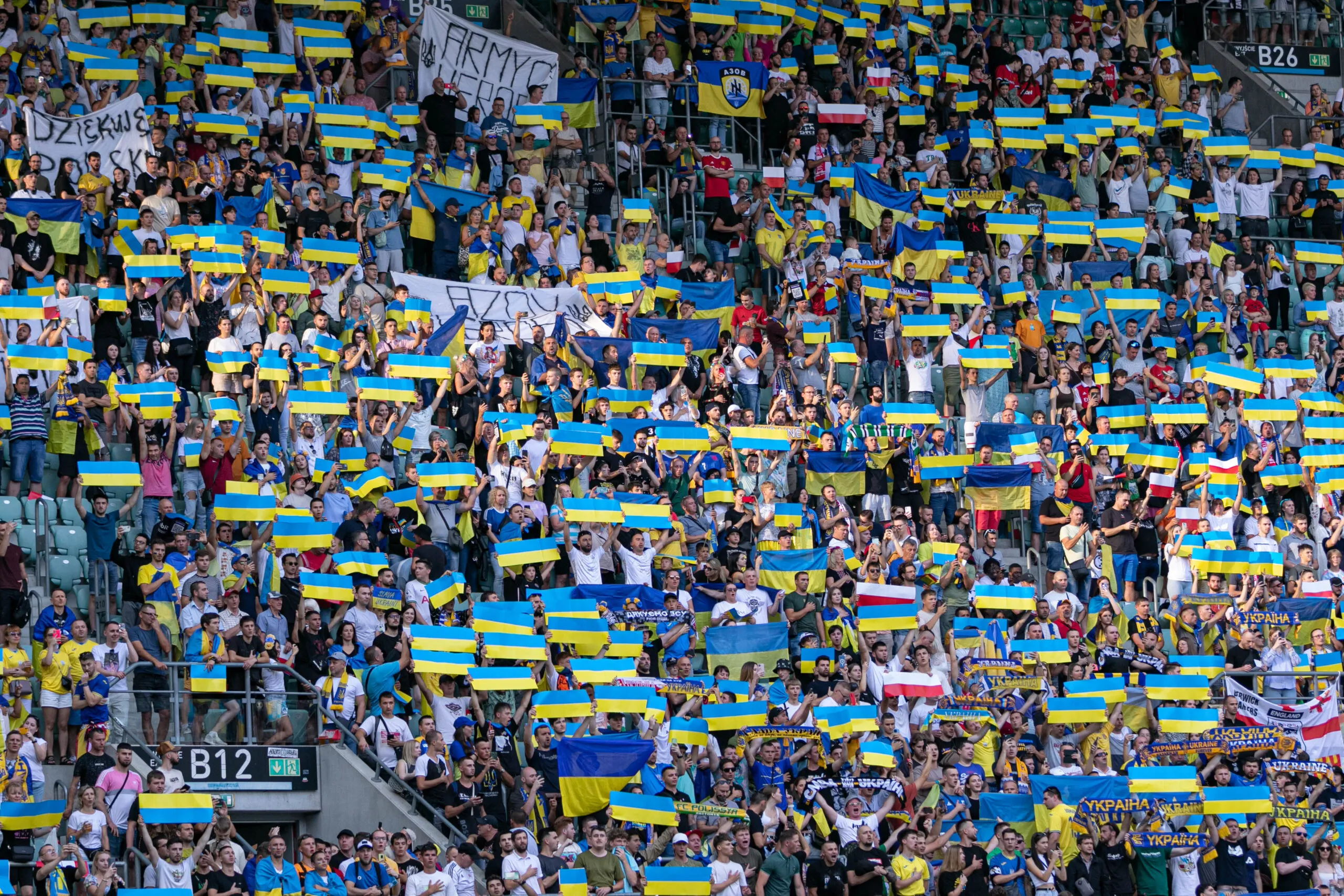 L’UEFA fait preuve de clémence avec l’Ukraine après des incidents racistes