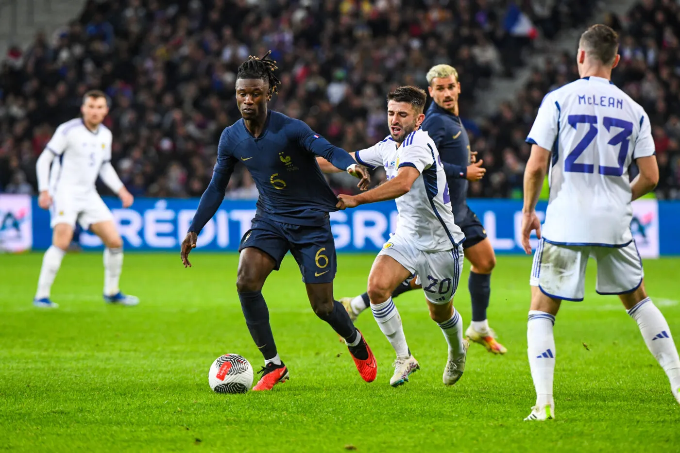 Les notes des Bleus